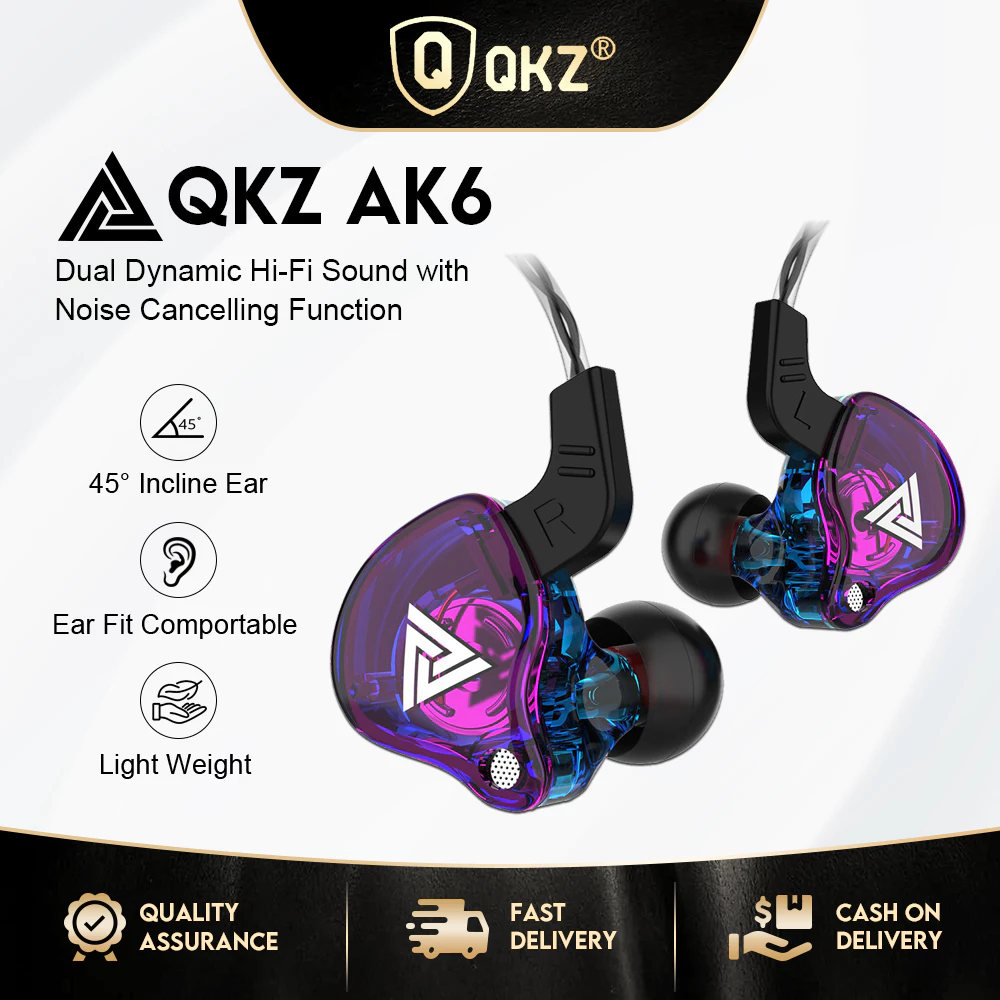 Earphone QKZ AK6